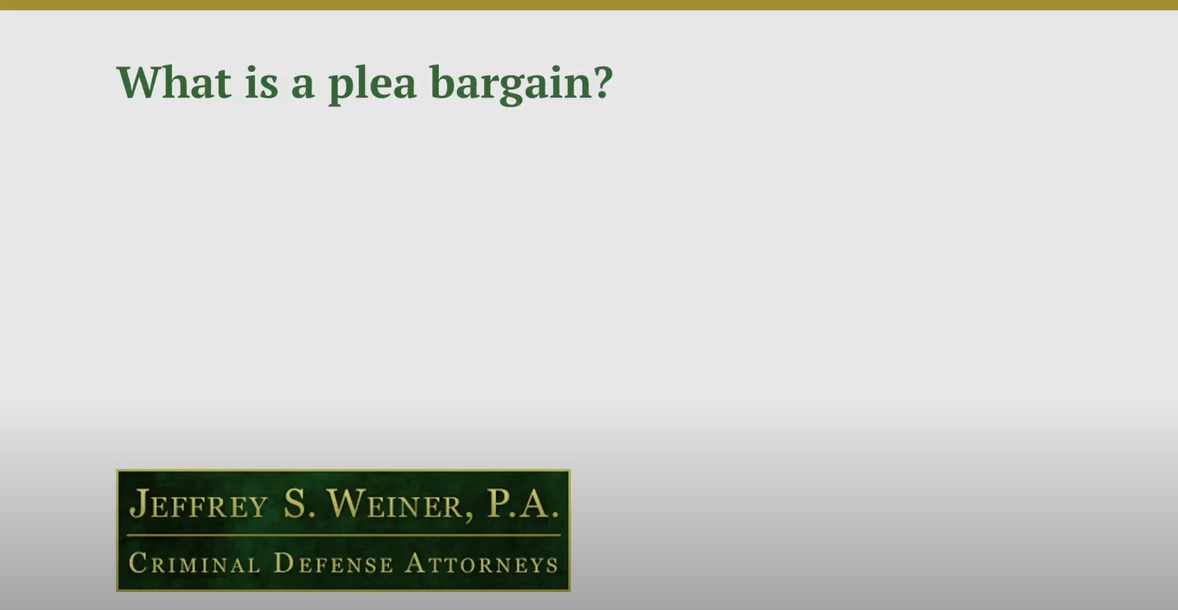What Is a Plea Bargain?