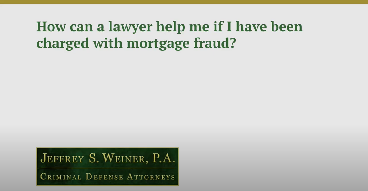 How Can a Lawyer Help Me If I Have Been Charged with Mortgage Fraud?